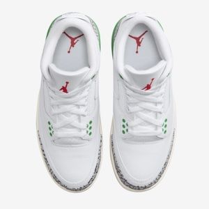 Nike Jordan 3 Retro in Lucky Green, size 6 wmns
